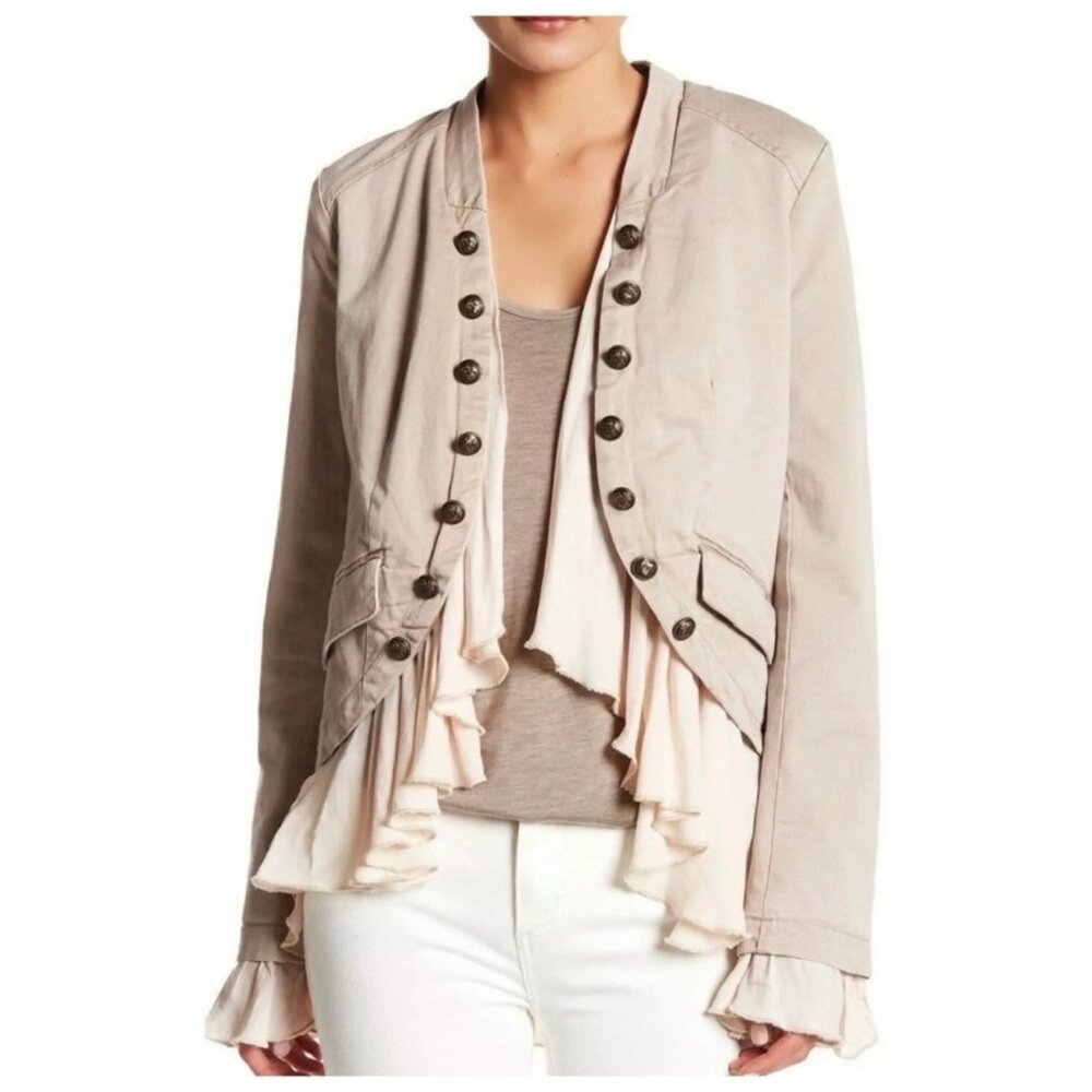Free People Ruffles Romance Jacket (XS)